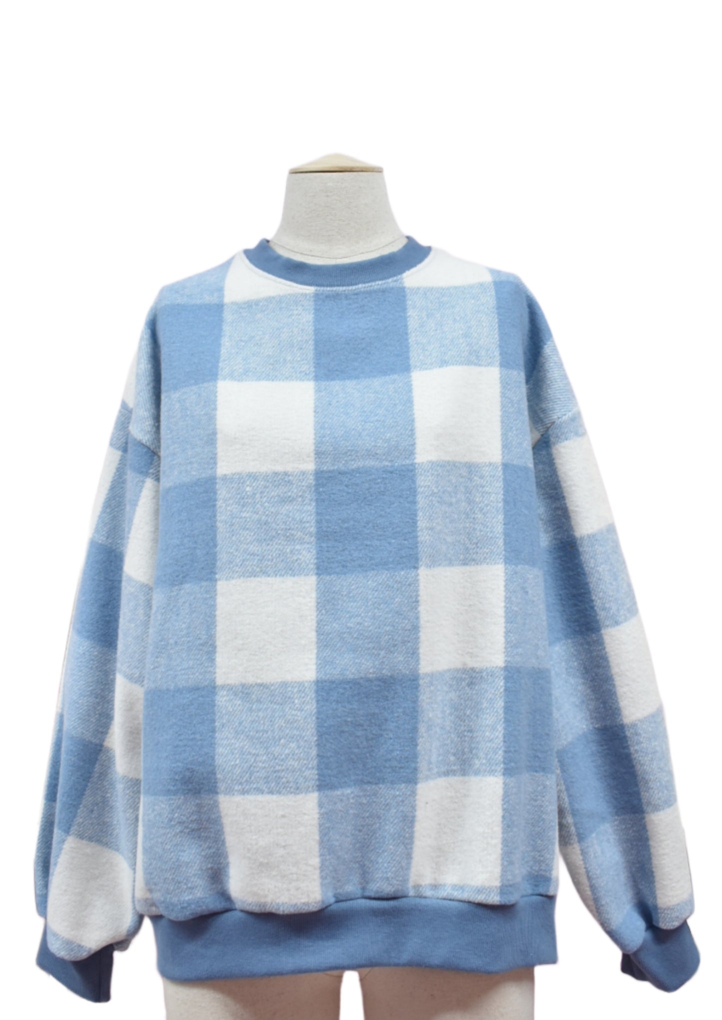 Sudadera a Cuadros Pastel