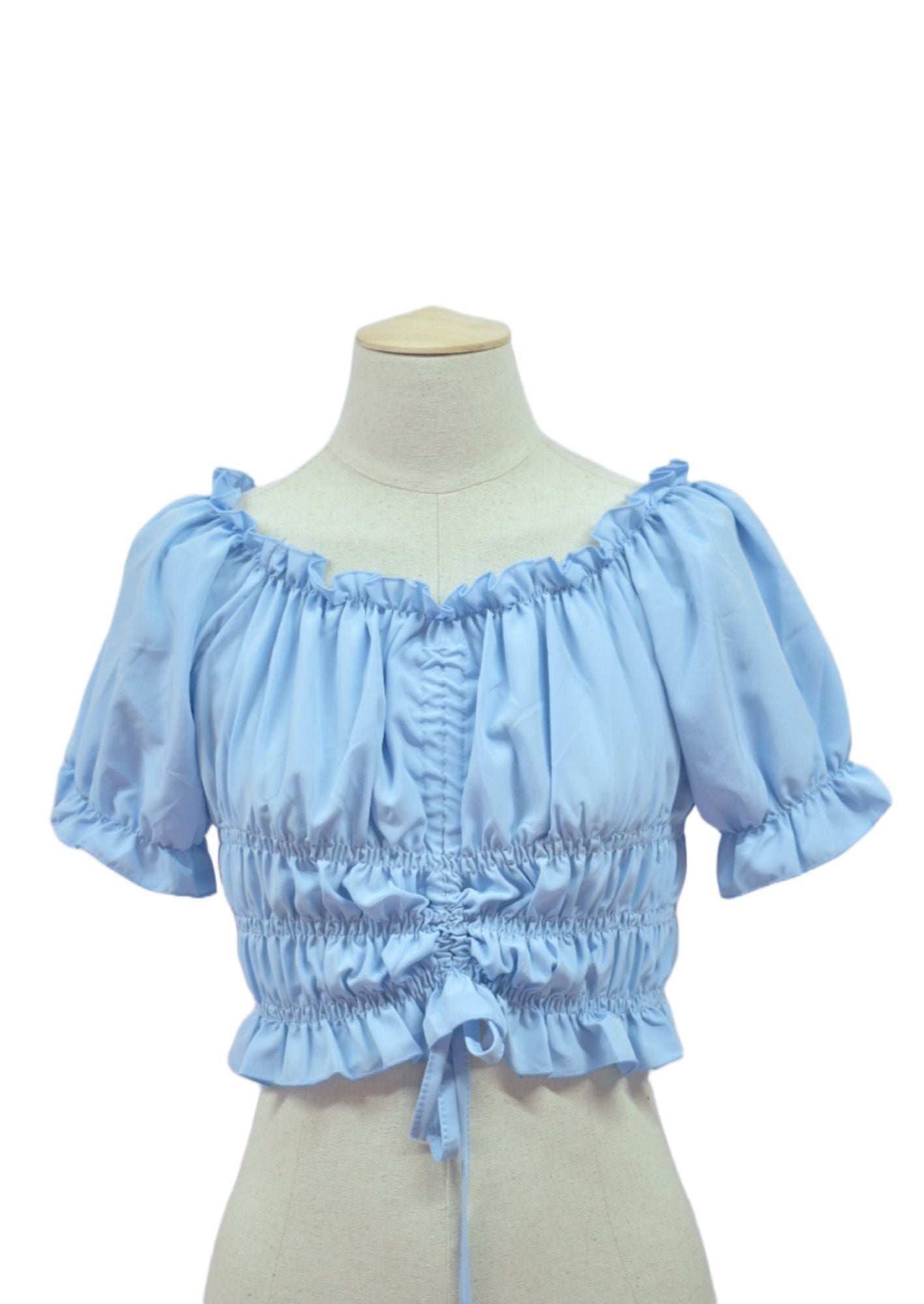 Blusa con Goma y Tiras