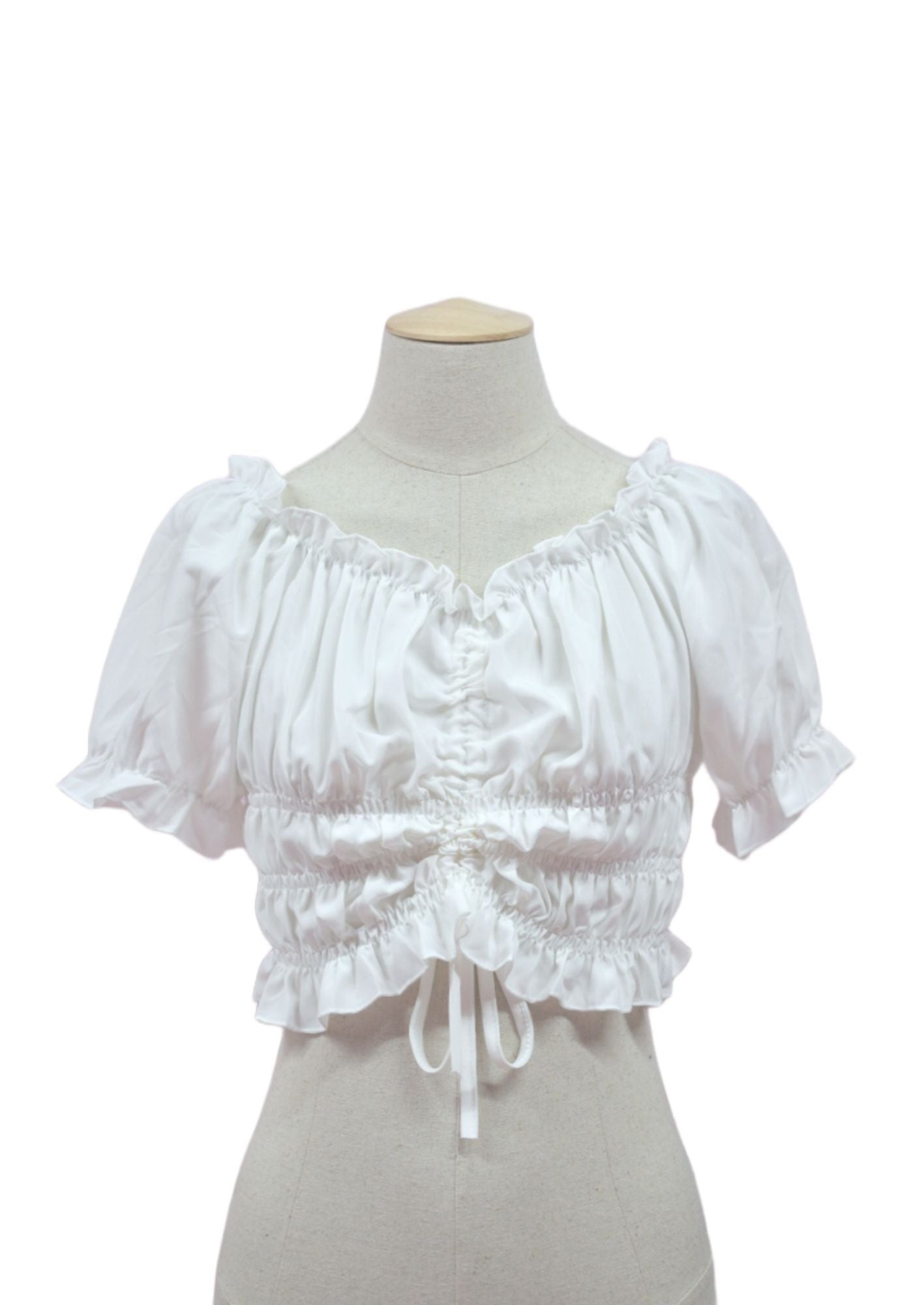 Blusa con Goma y Tiras
