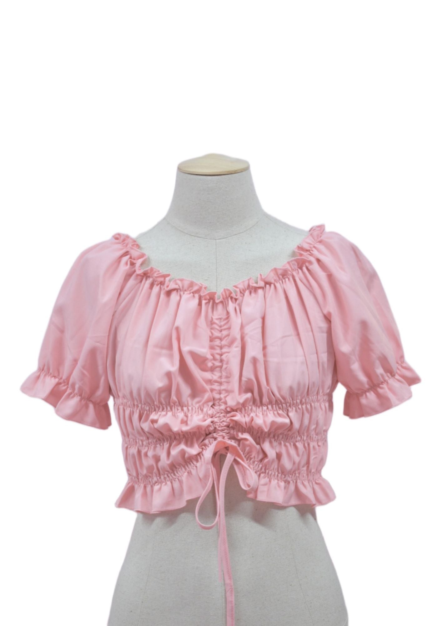 Blusa con Goma y Tiras