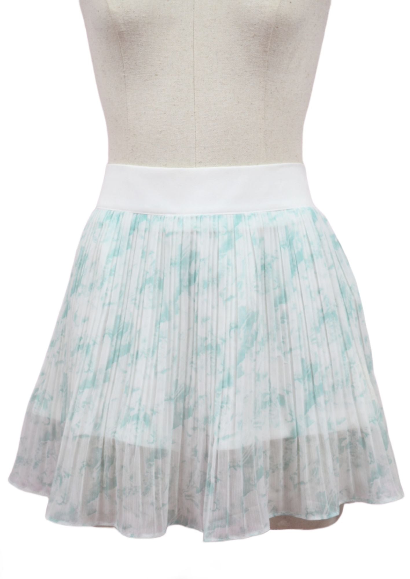 Falda Pliegue Tie Dye
