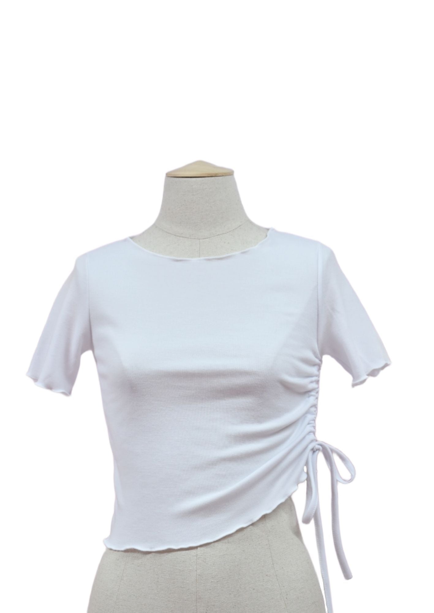 Top Liso con Tiras