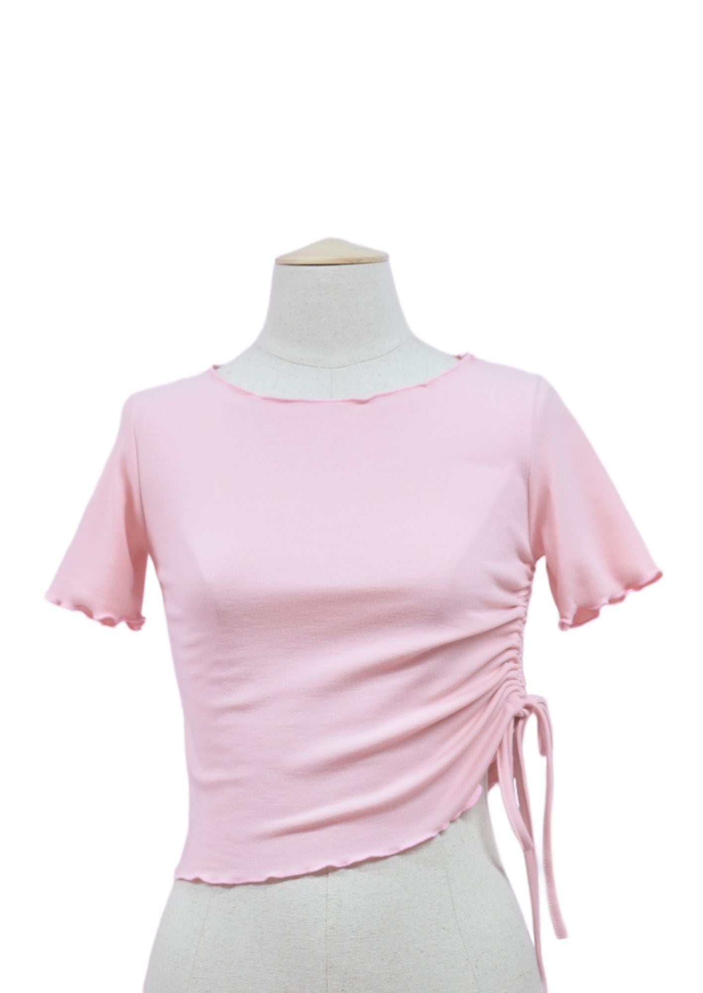 Top Liso con Tiras