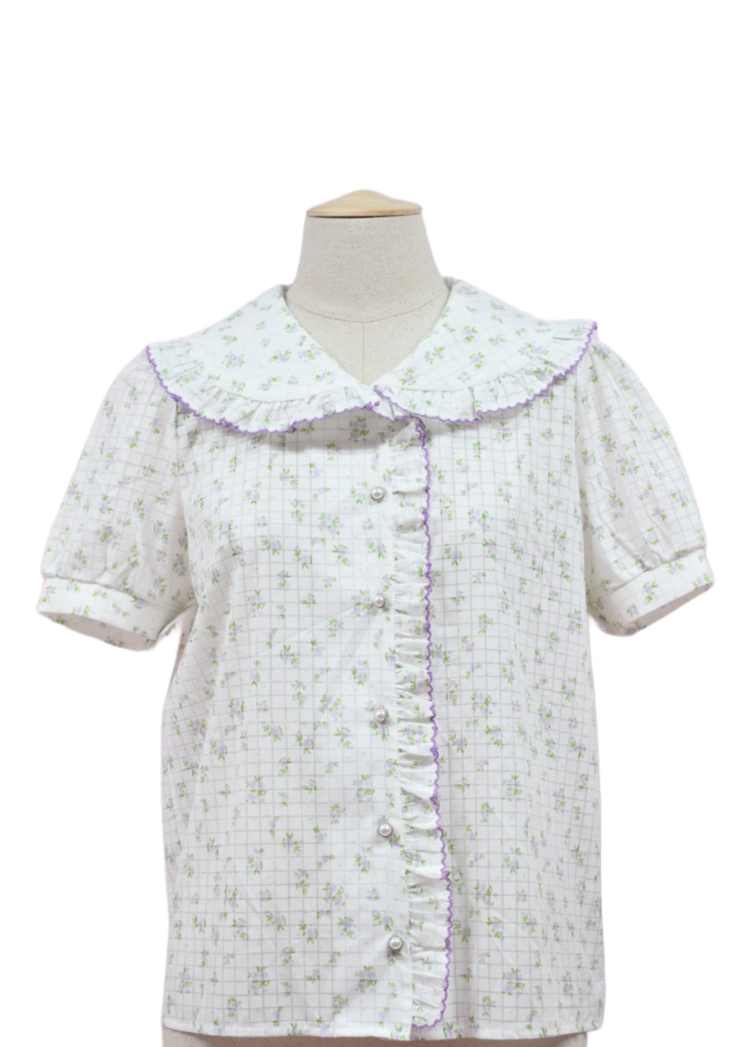Blusa Floreada con Detalle