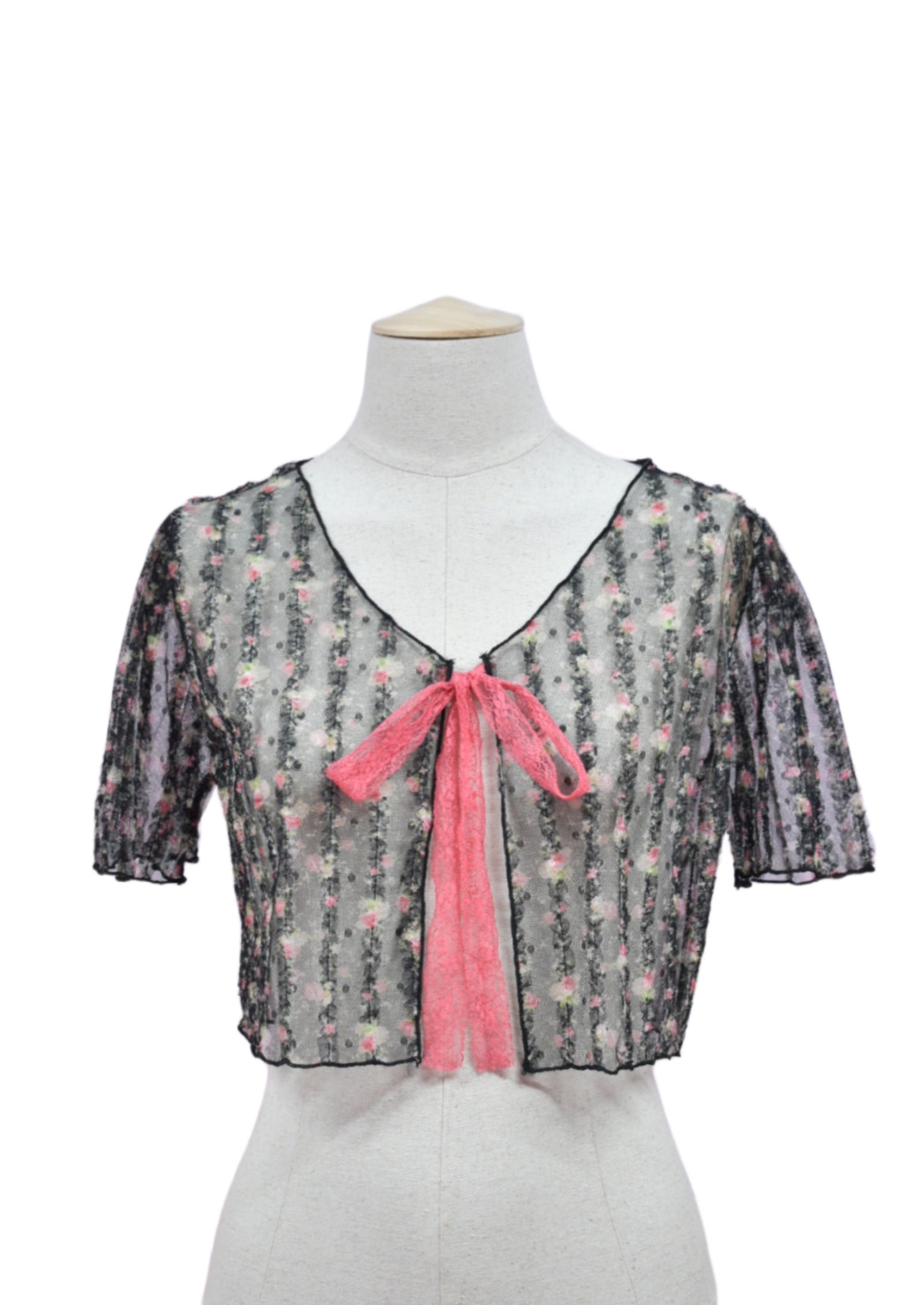 Bolero Floreado de Encaje