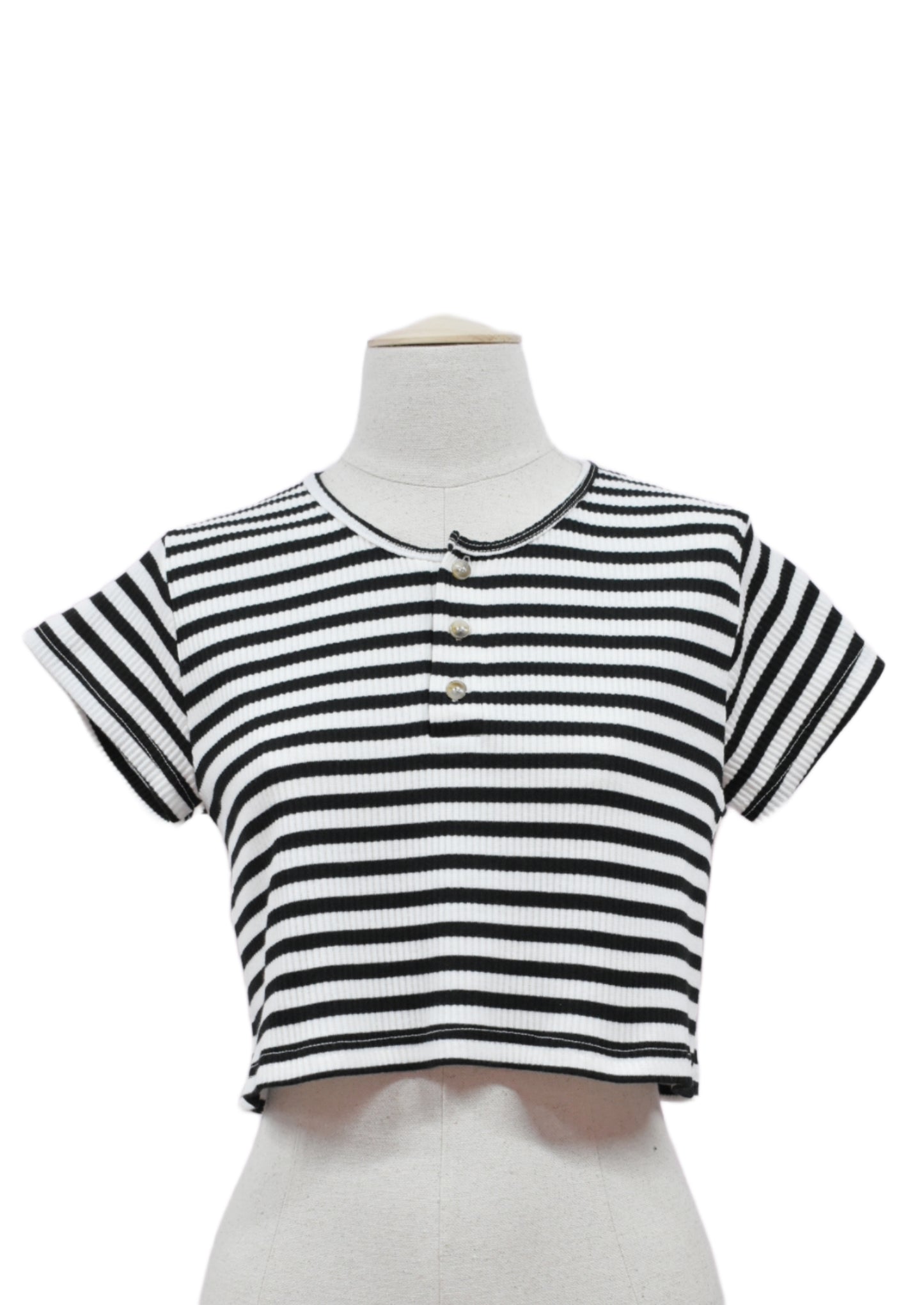 Top Crop a Rayas
