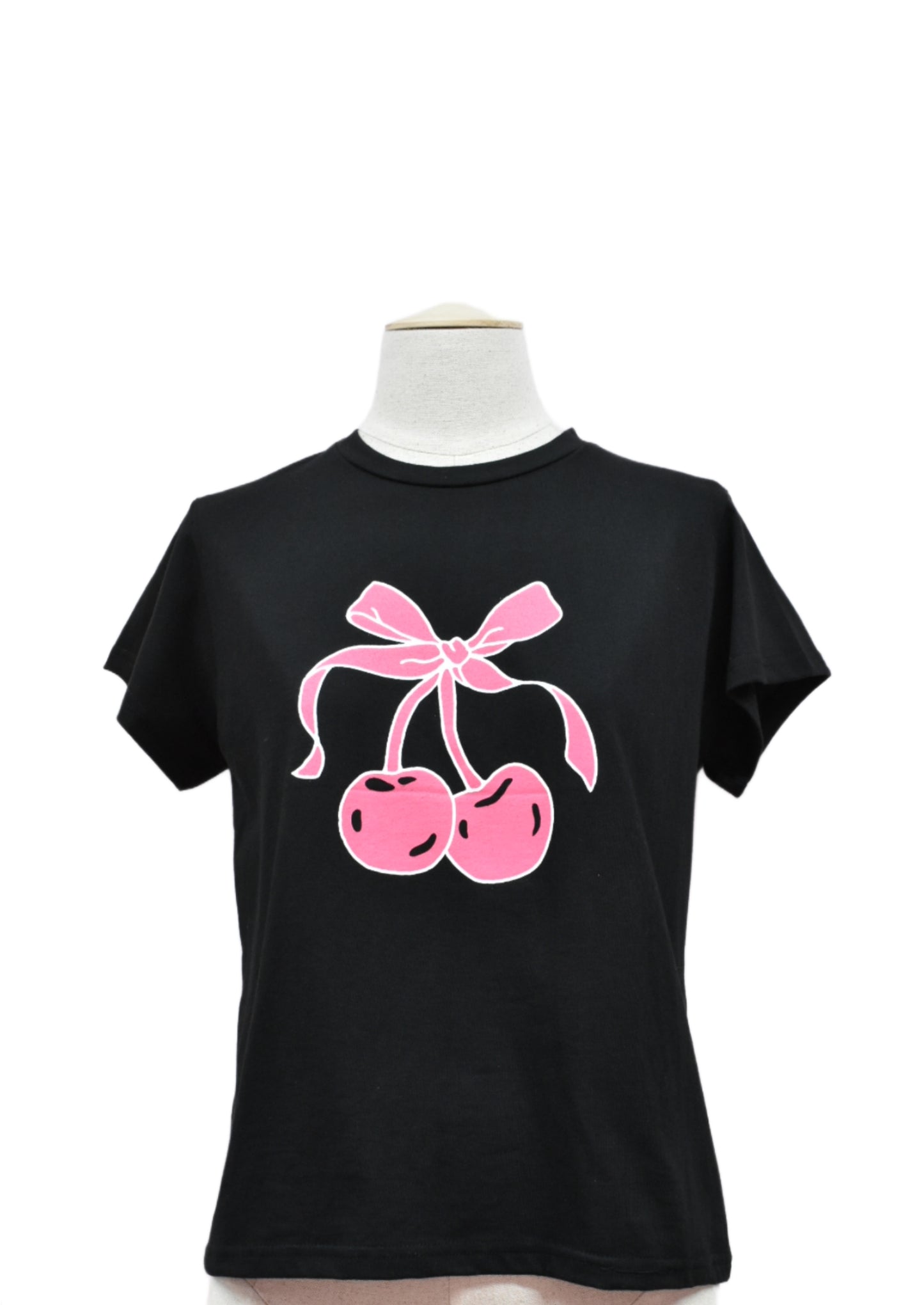 Camiseta Cherry Ribbon