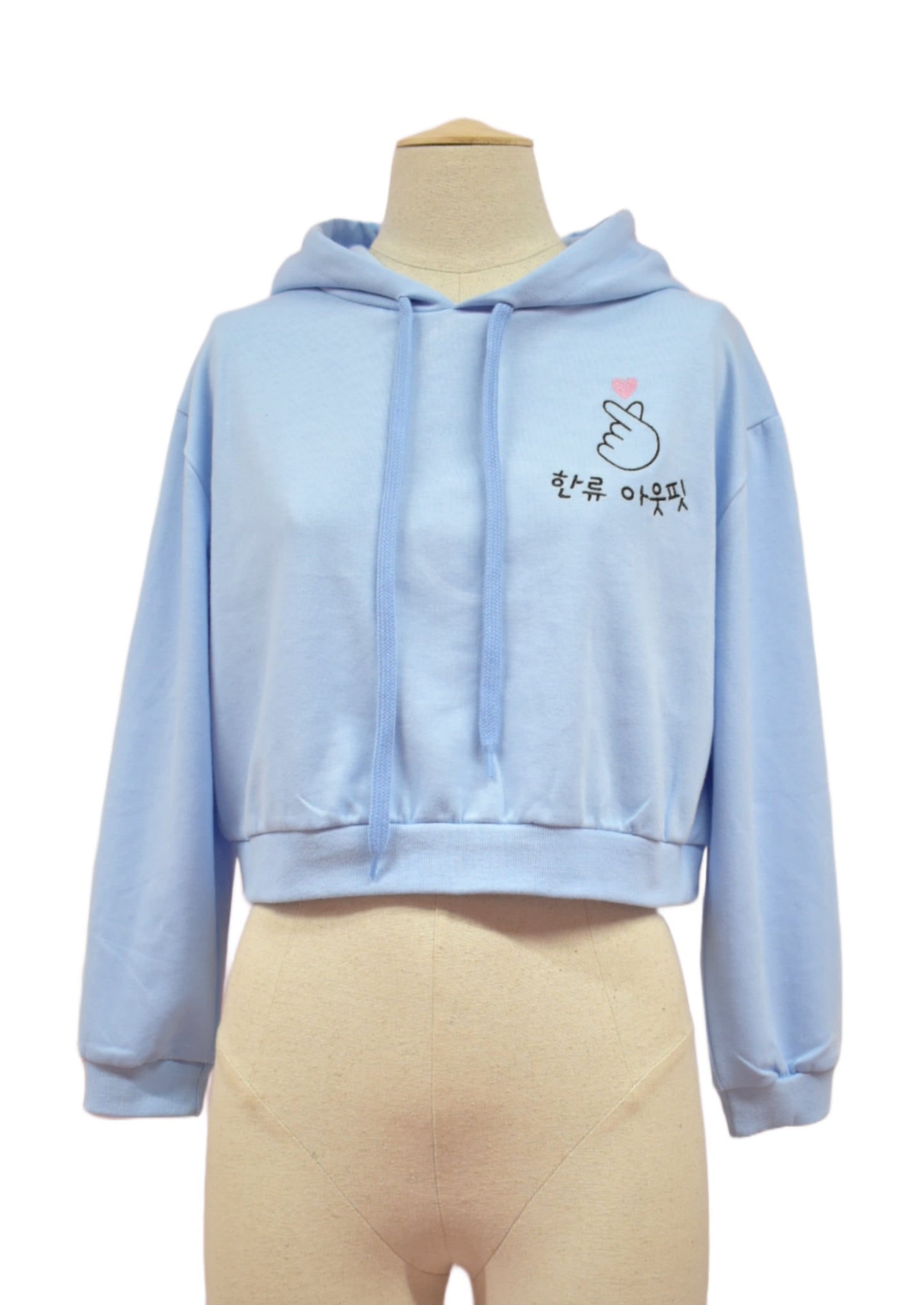 Sudadera Crop Hallyu