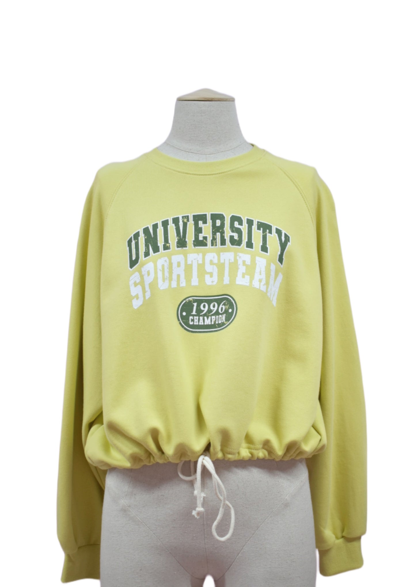Sudadera Crop University
