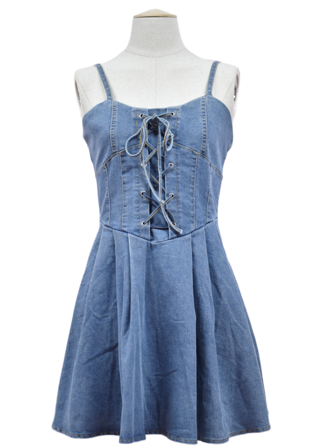 Vestido Denim Cordon 2