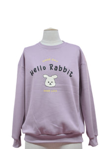 Sudadera Frizada Hello Rabbit