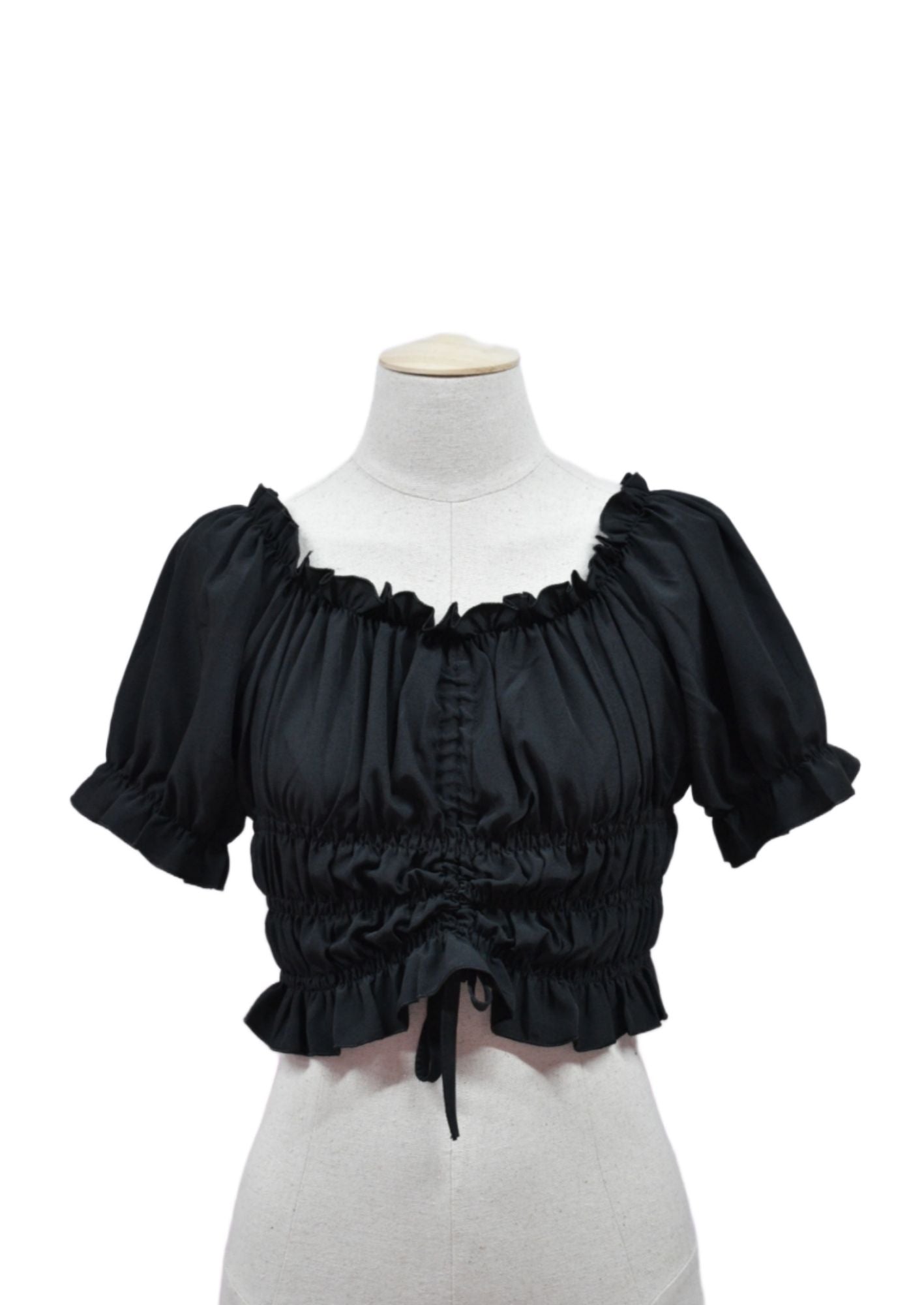 Blusa con Goma y Tiras