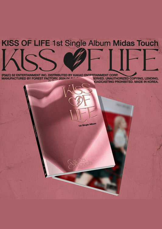 [KISS OF LIFE] Midas Touch 1st Single Album