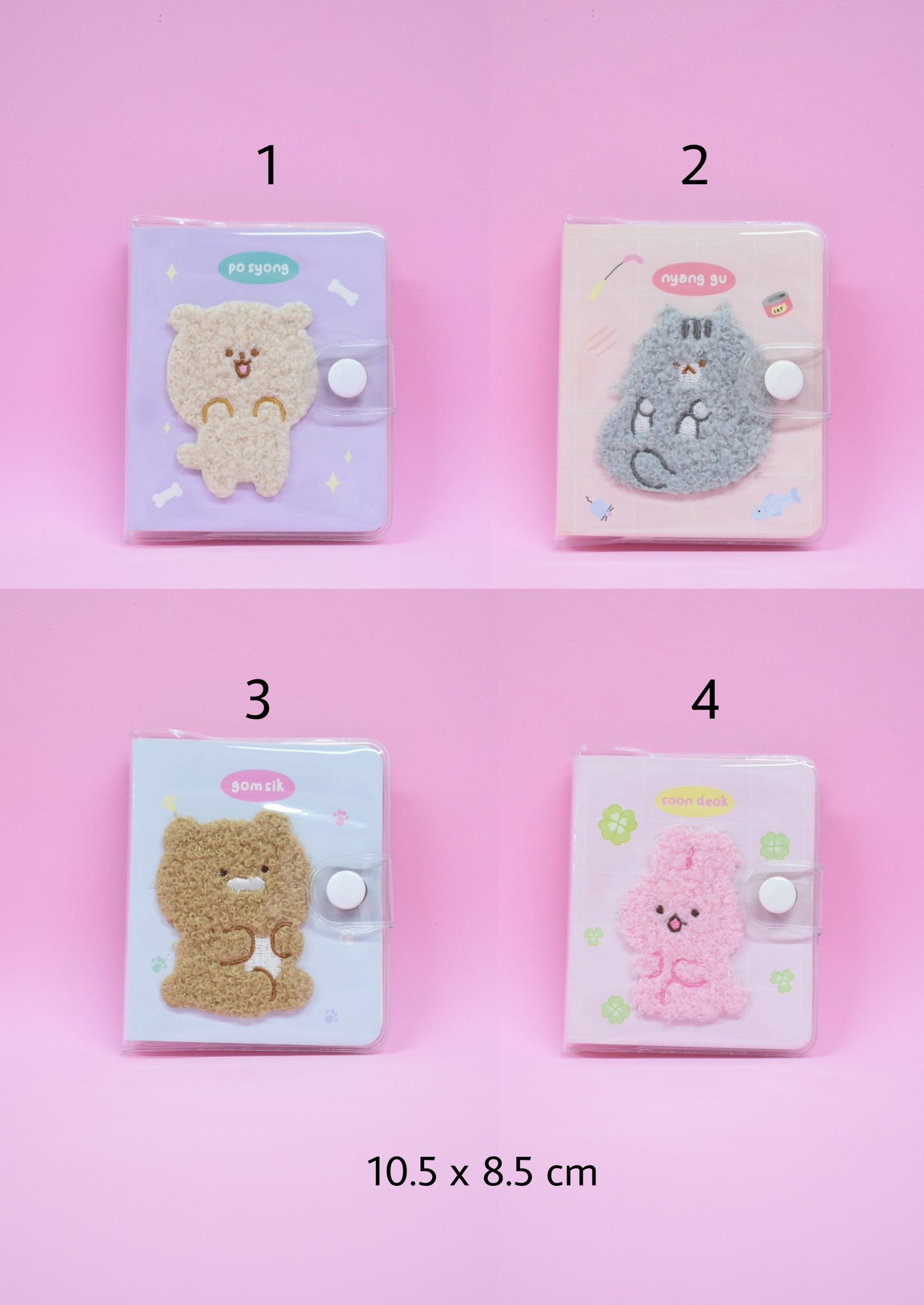 Mini Agenda con Peluche