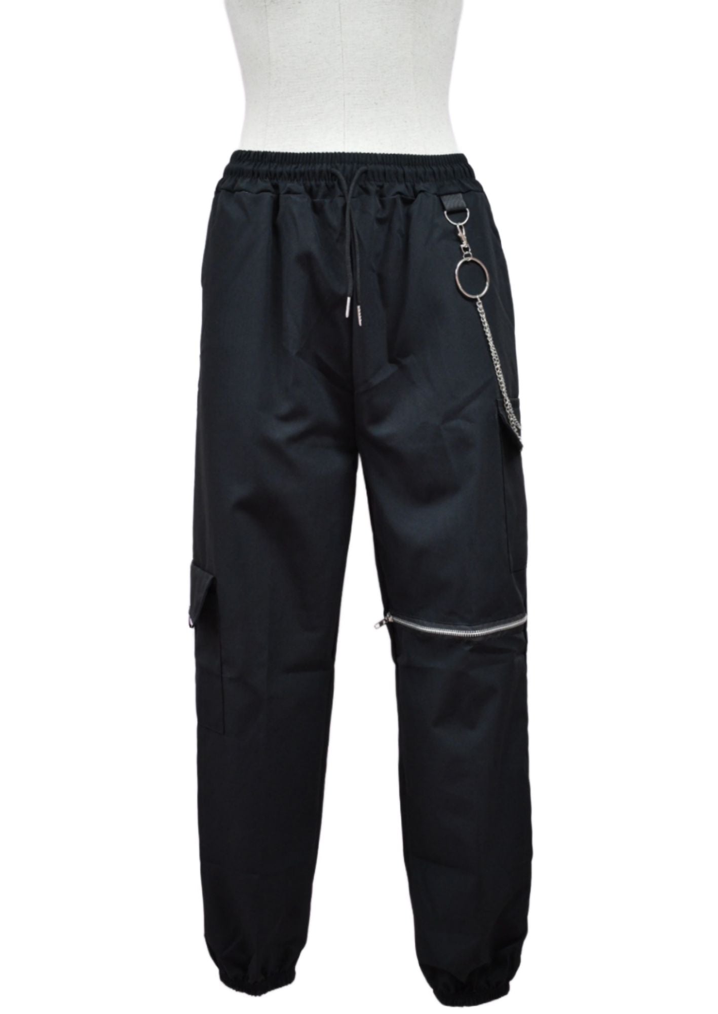 Pantalon Cargo Cremallera y Cadena