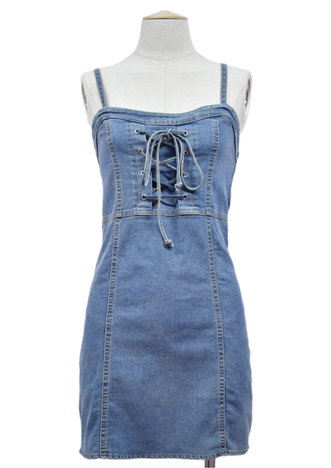 Vestido Denim Cordon 1