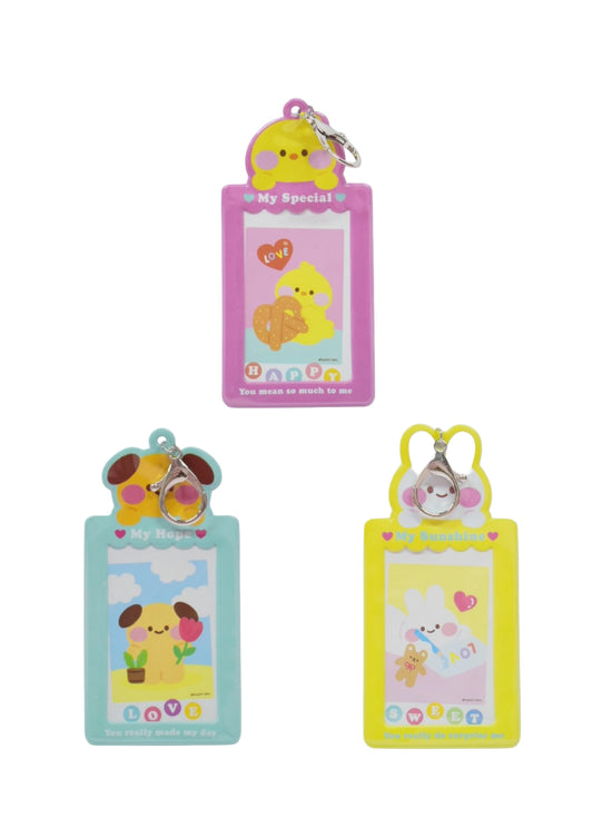 Photocard Holder Keyring Animalitos