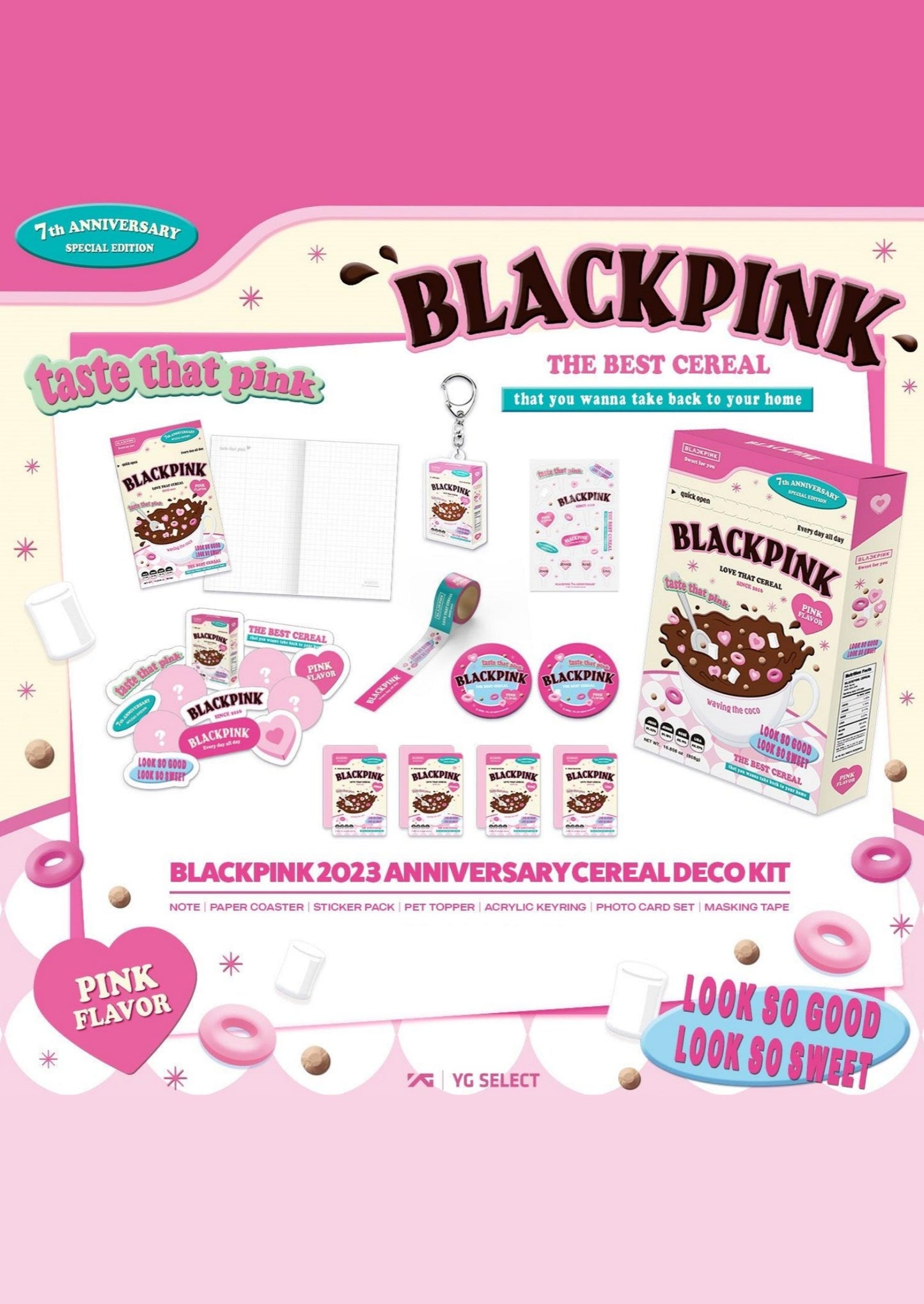 [BLACKPINK] Cereal Deco Kit