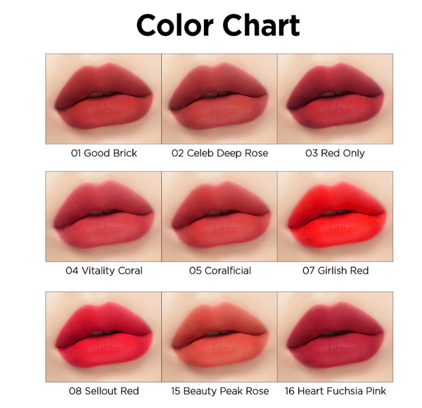 [Peripera] Tinte de Labios Ink The Velvet